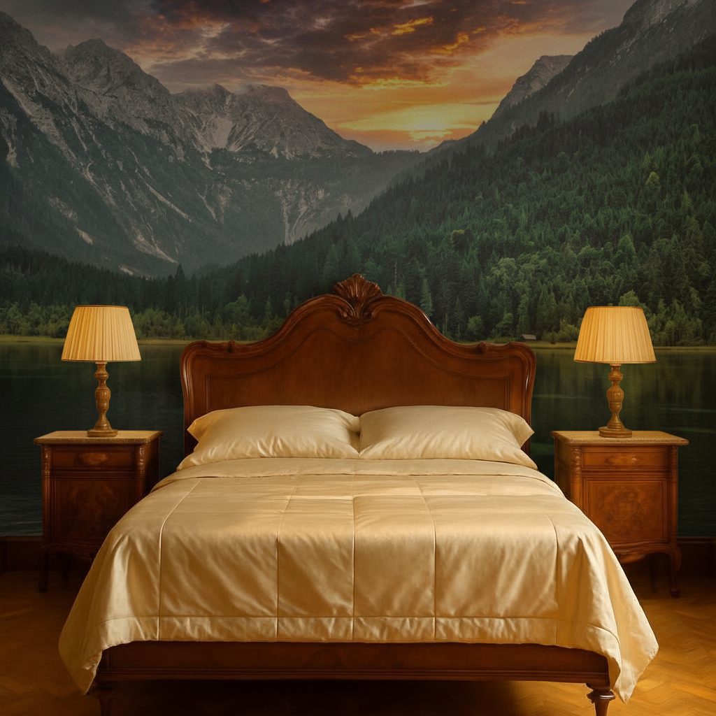 Lago Alpino in Austria in ambiente