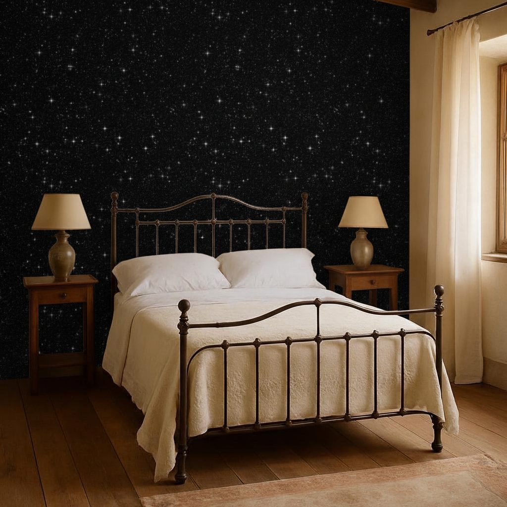 Spazio Nero con Stelle in ambiente