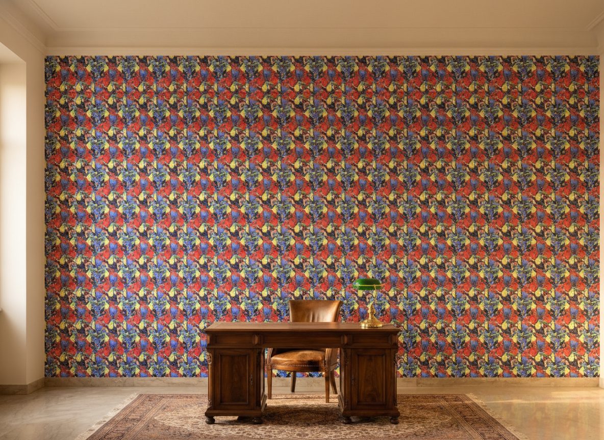 Uccelli Tropicali Colorati in ambiente