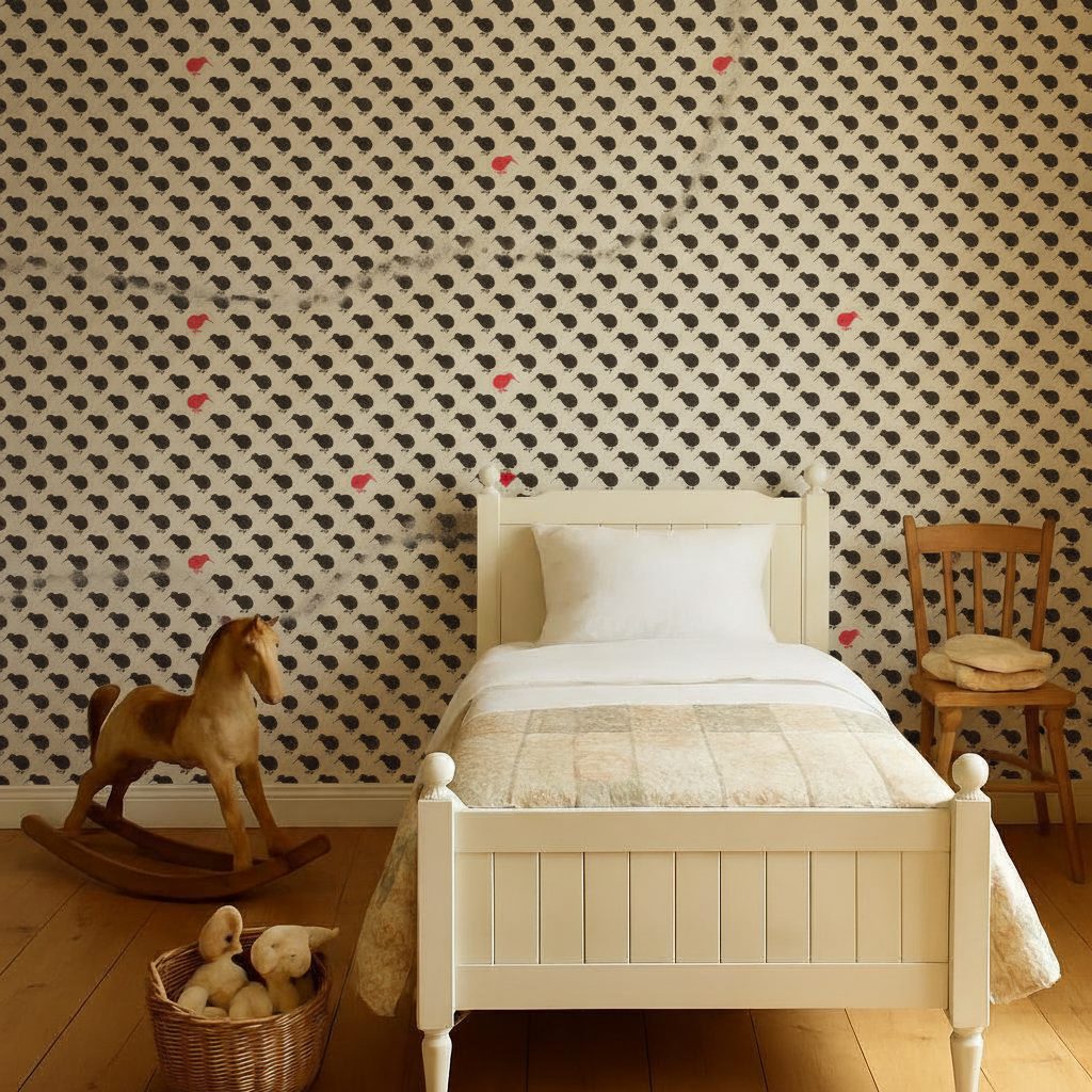 Pattern di Uccelli Kiwi in ambiente