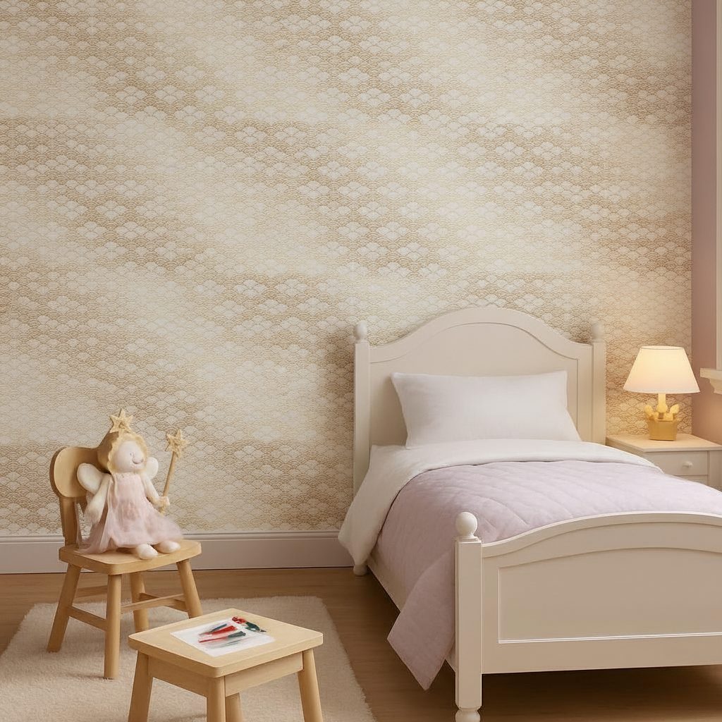 Onde Dorate Stile Cinese in ambiente