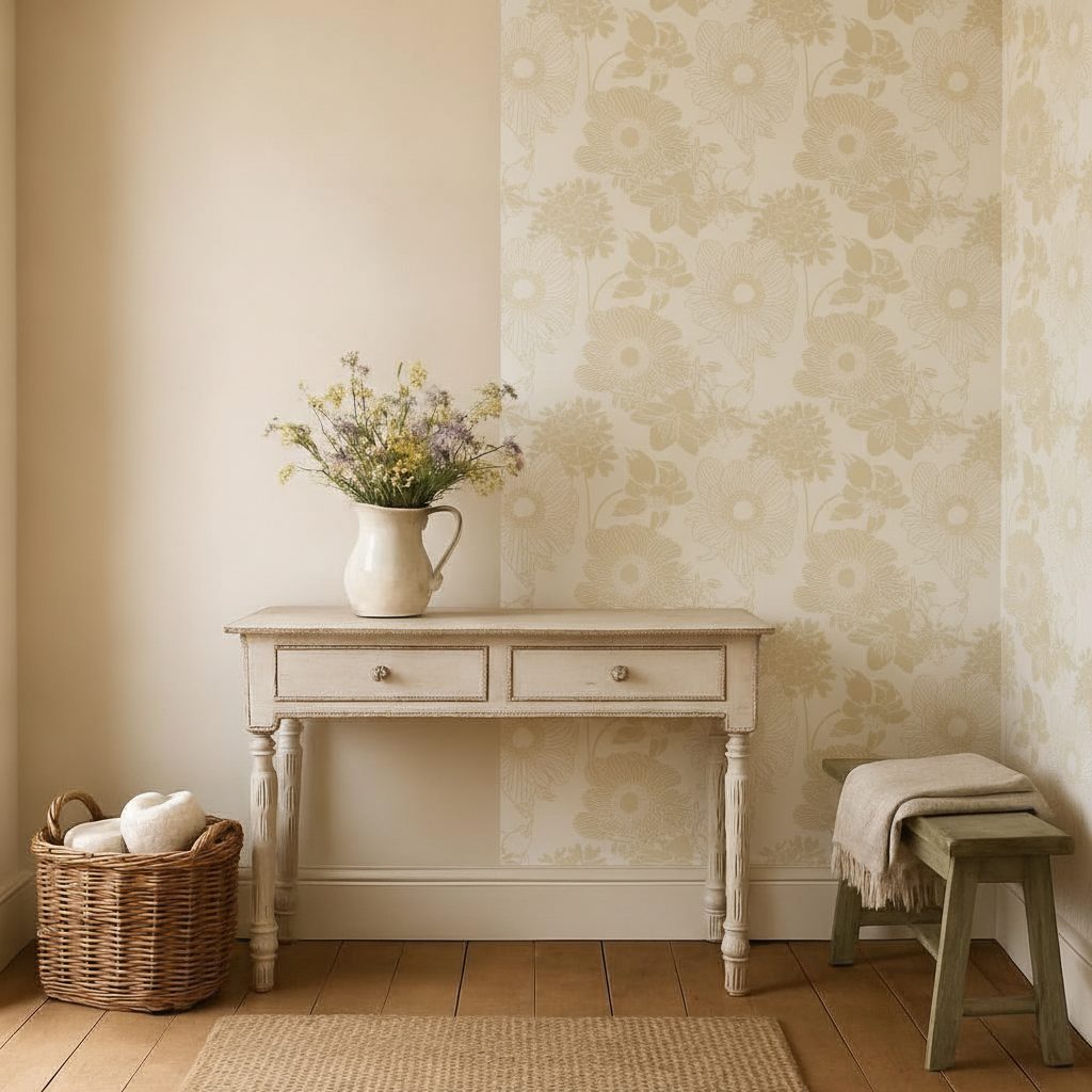 Pattern Floreale Semplice in ambiente