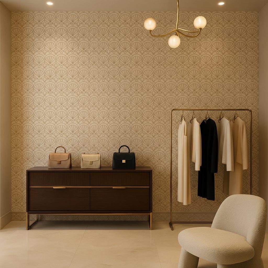 Geometrie Art Deco Lineari in ambiente