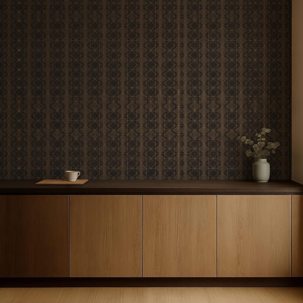 Pattern Art Deco Vintage in ambiente