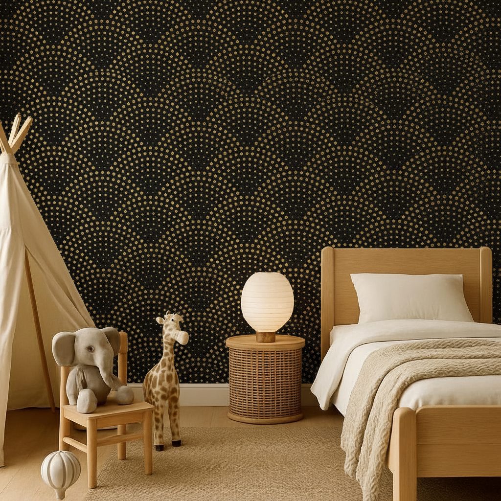 Scaglie Oro Art Deco Gatsby in ambiente