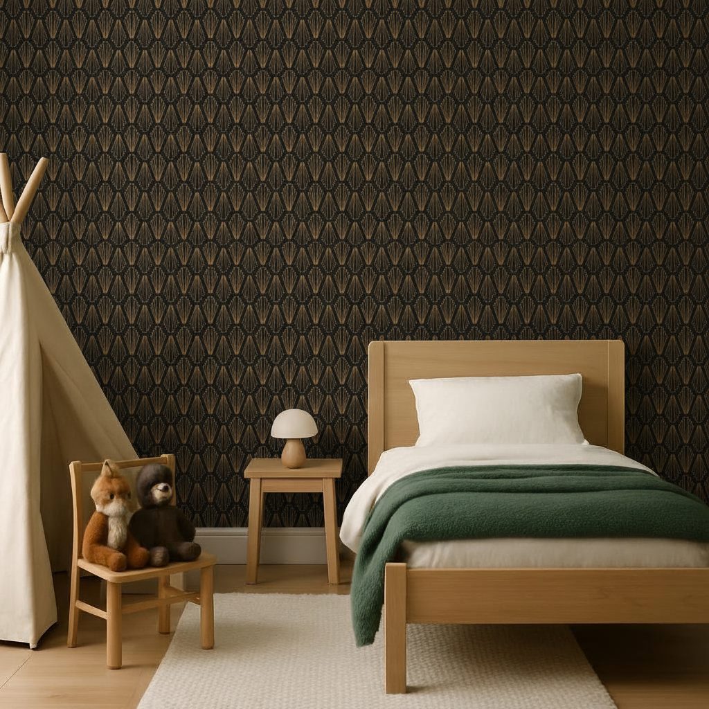 Pattern Art Deco Vintage in ambiente