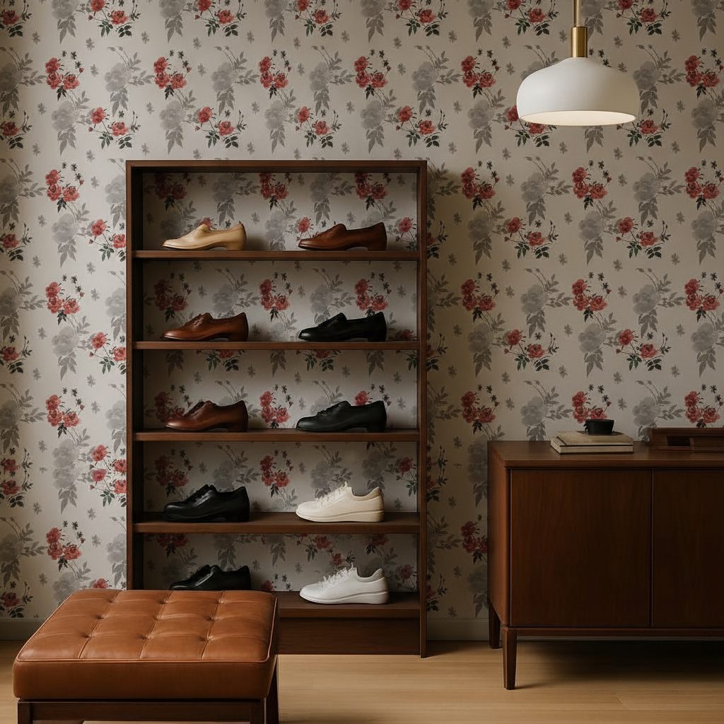 Rose Acquerello Floreale in ambiente
