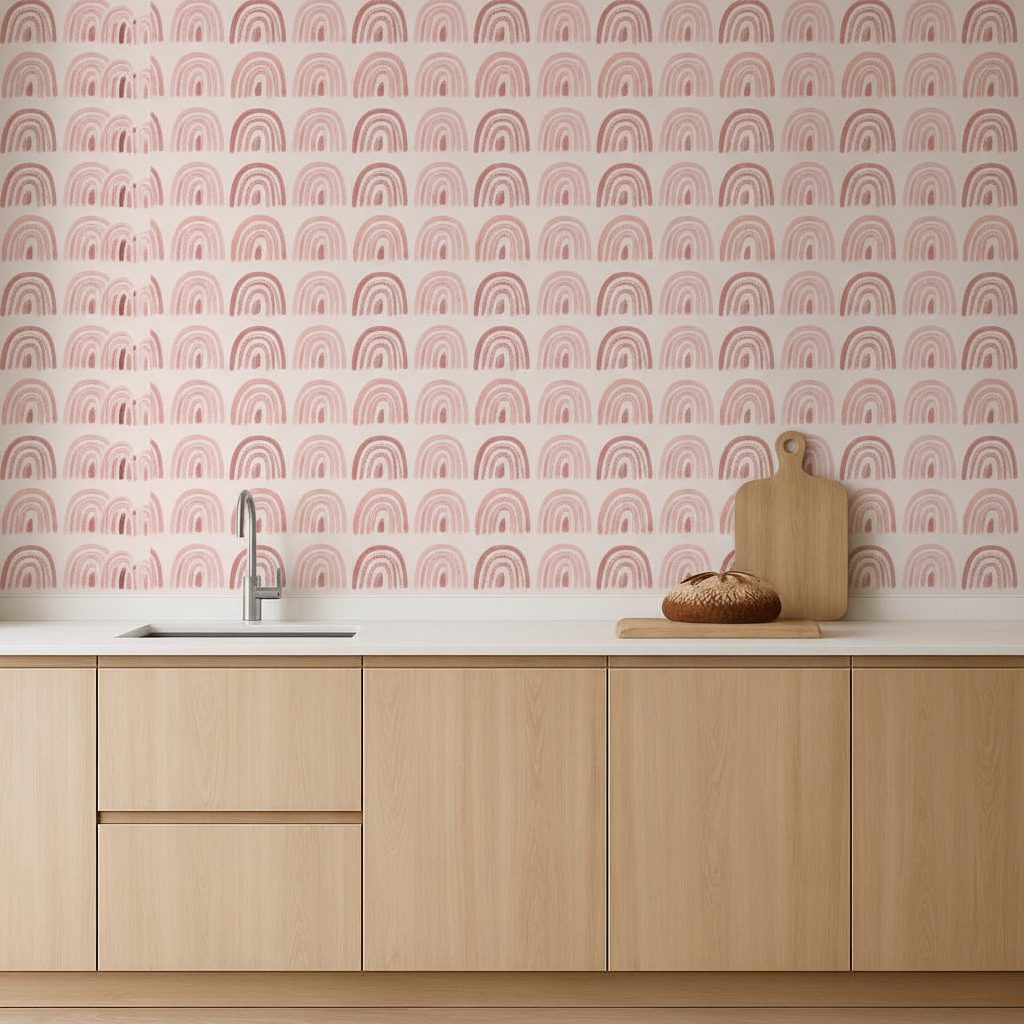 Arcobaleni Acquerello Stile Nordico in ambiente