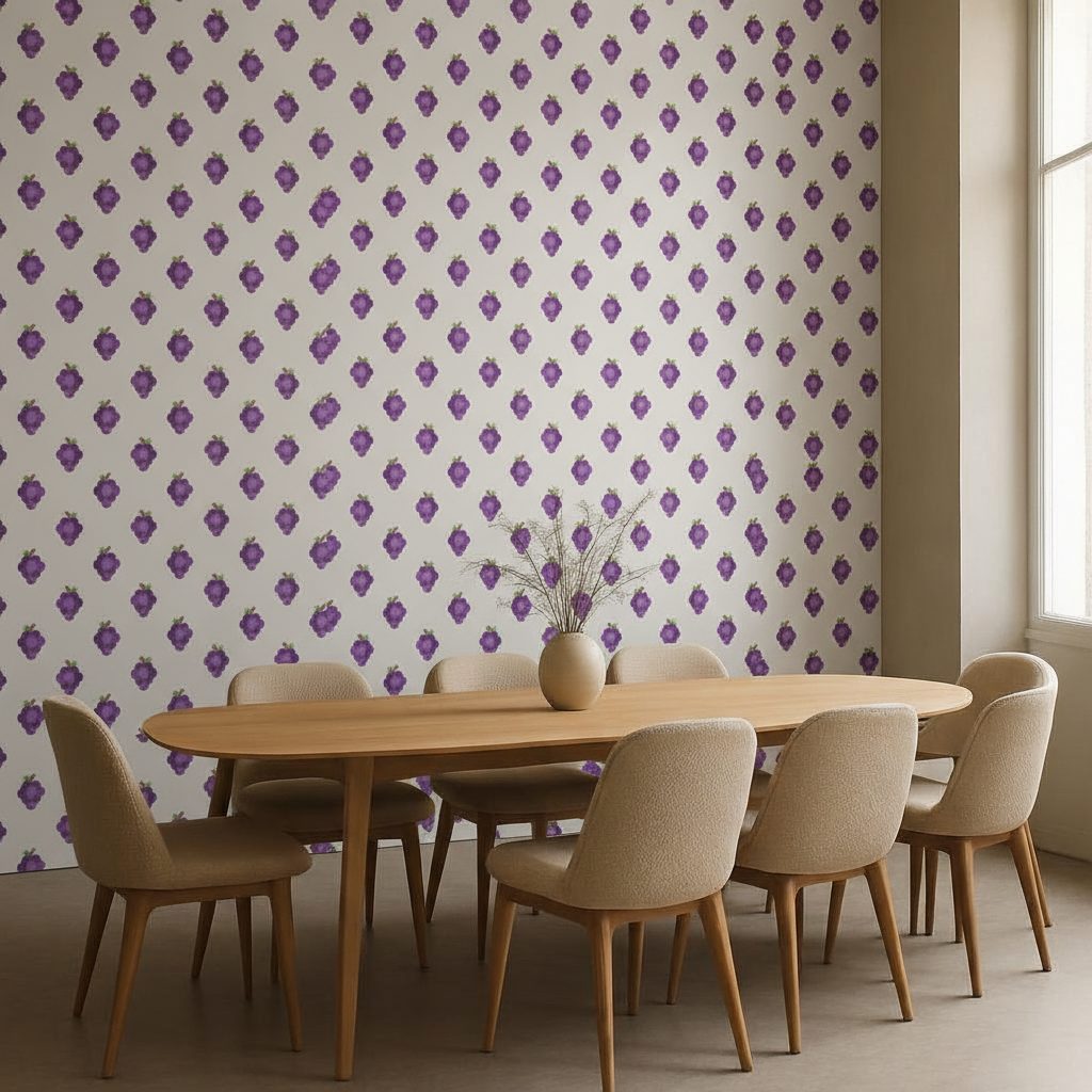 Uva Disegno Ripetuto in ambiente
