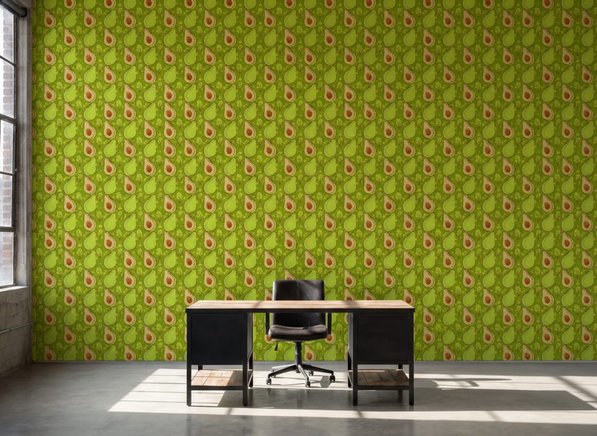 Avocado Stile Cartone in ambiente