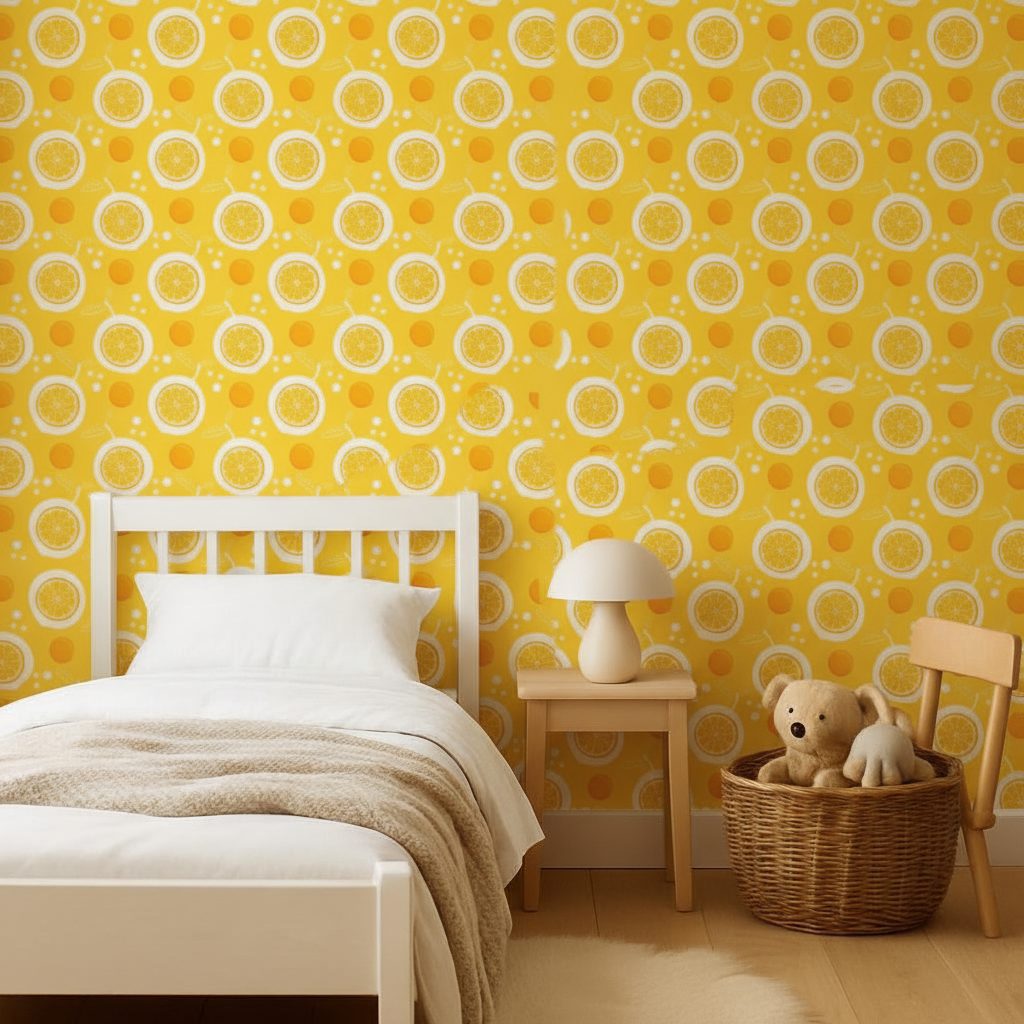 Arance Disegnate Schizzo in ambiente