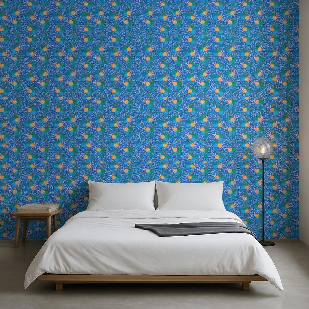 Rami Arance Blu in ambiente