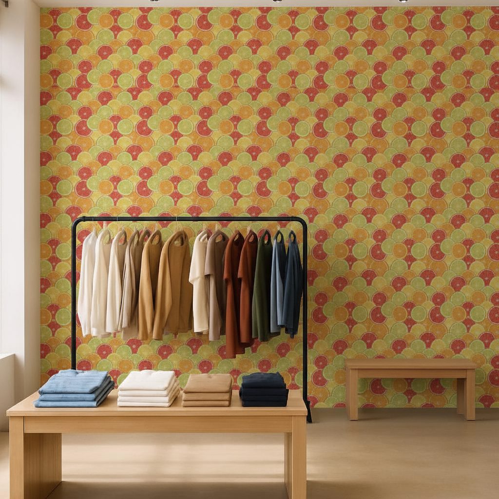 Agrumi Freschi Colorati in ambiente