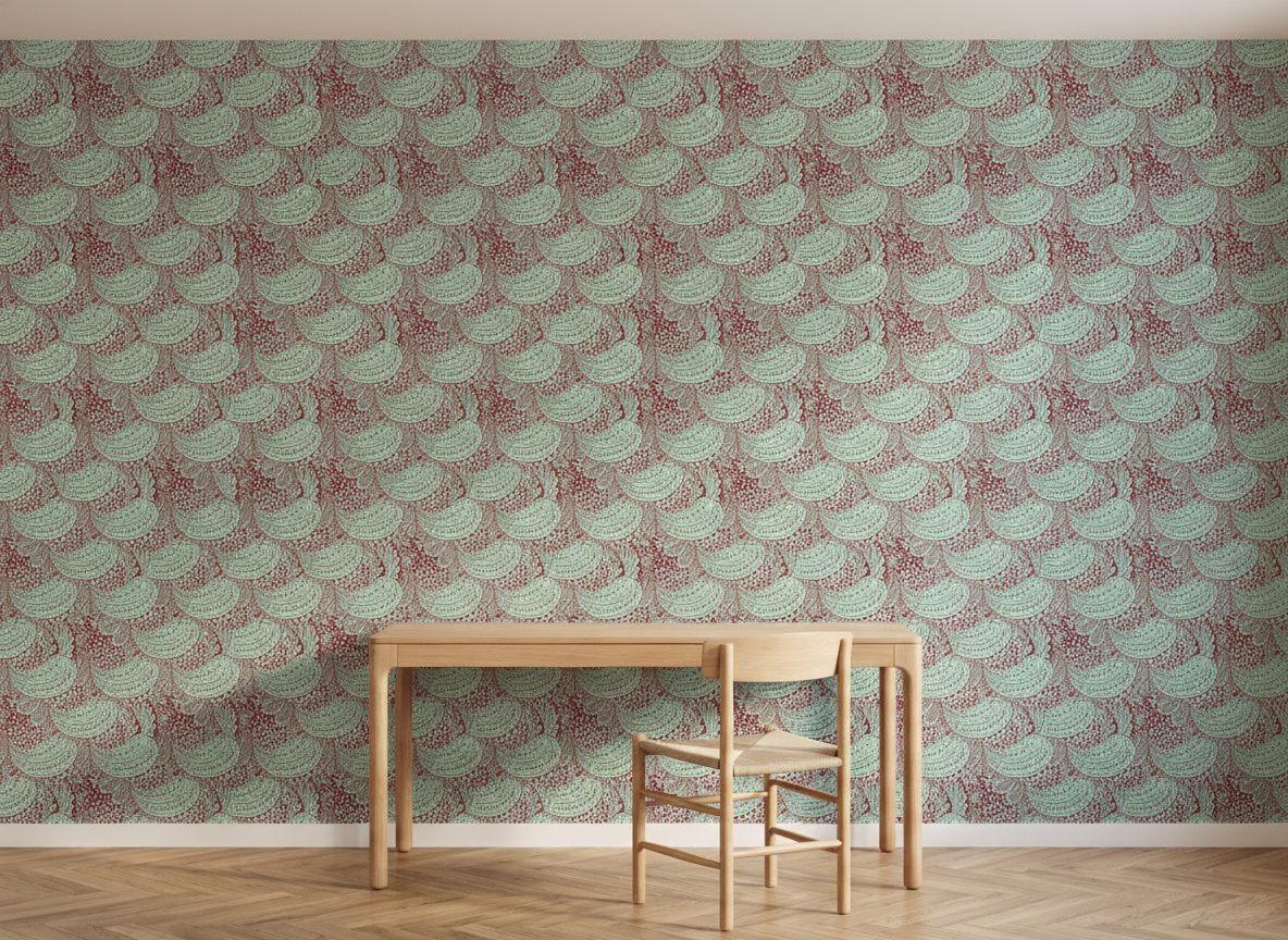 Fiori Astratti Etnici Colorati in ambiente