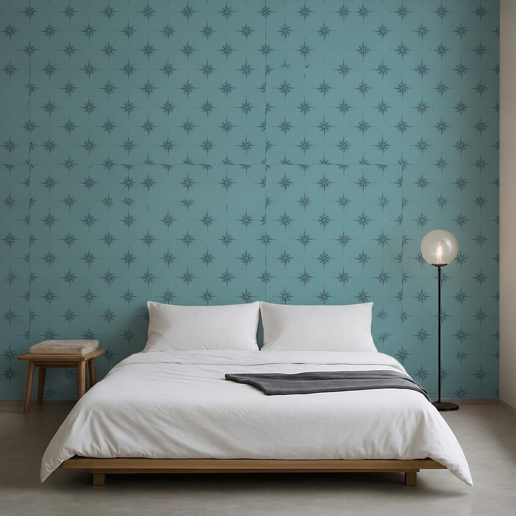Pattern Viaggio Vintage in ambiente