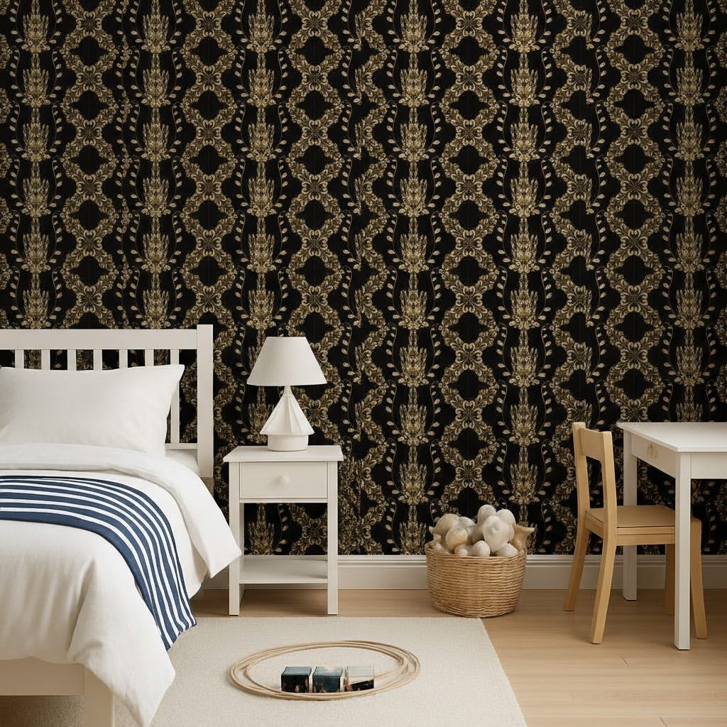 Damasco Reale Floreale Vintage in a room setting