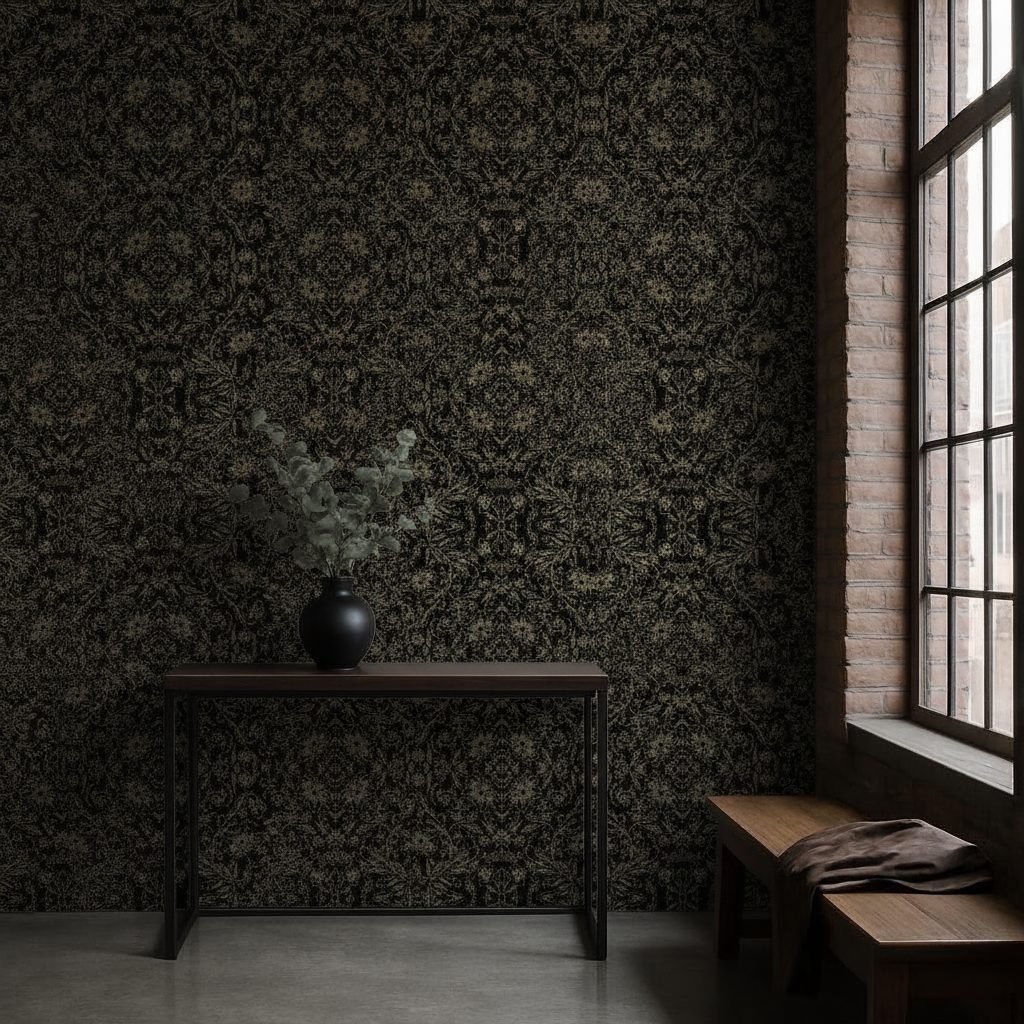 Pattern Floreale Orientale in ambiente