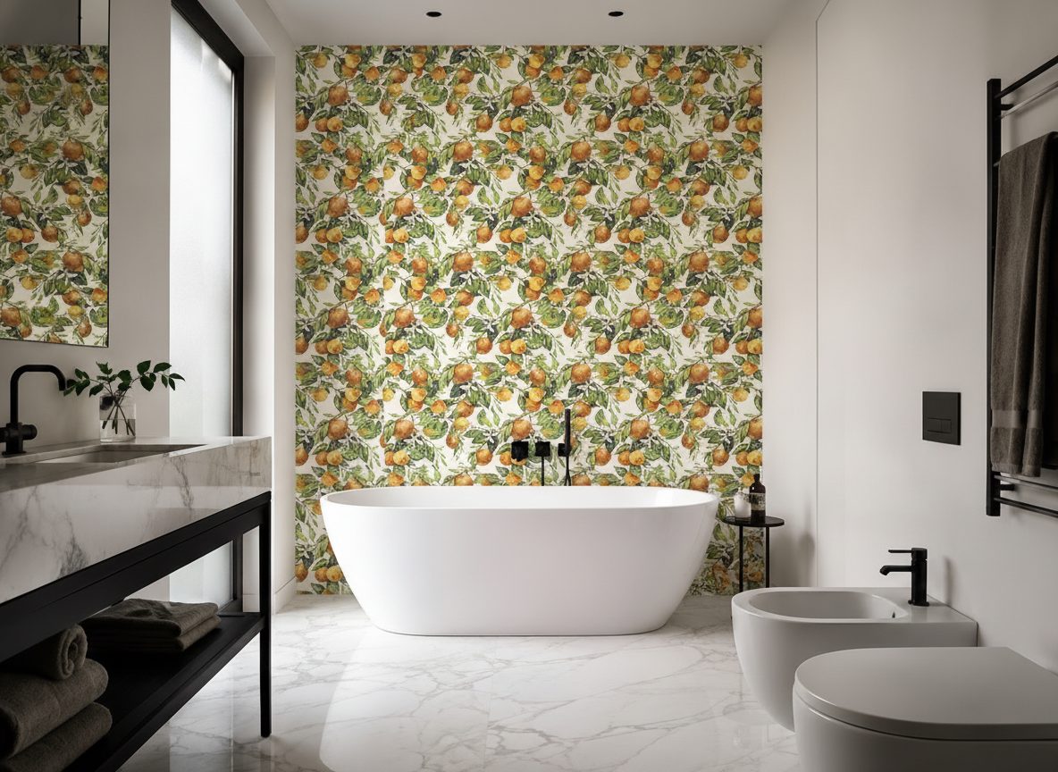 Mandarini Acquerello Solari in a room setting