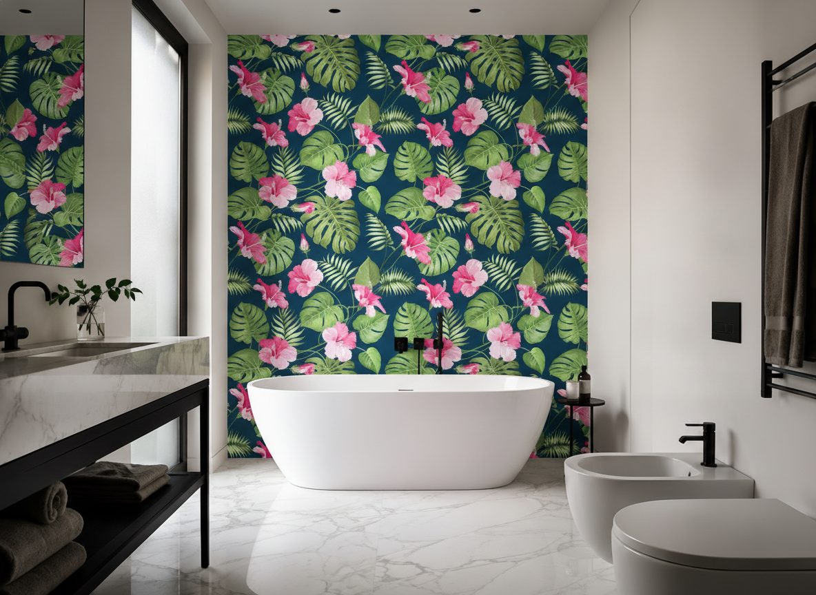 Fiori Tropicali in Fiore in ambiente