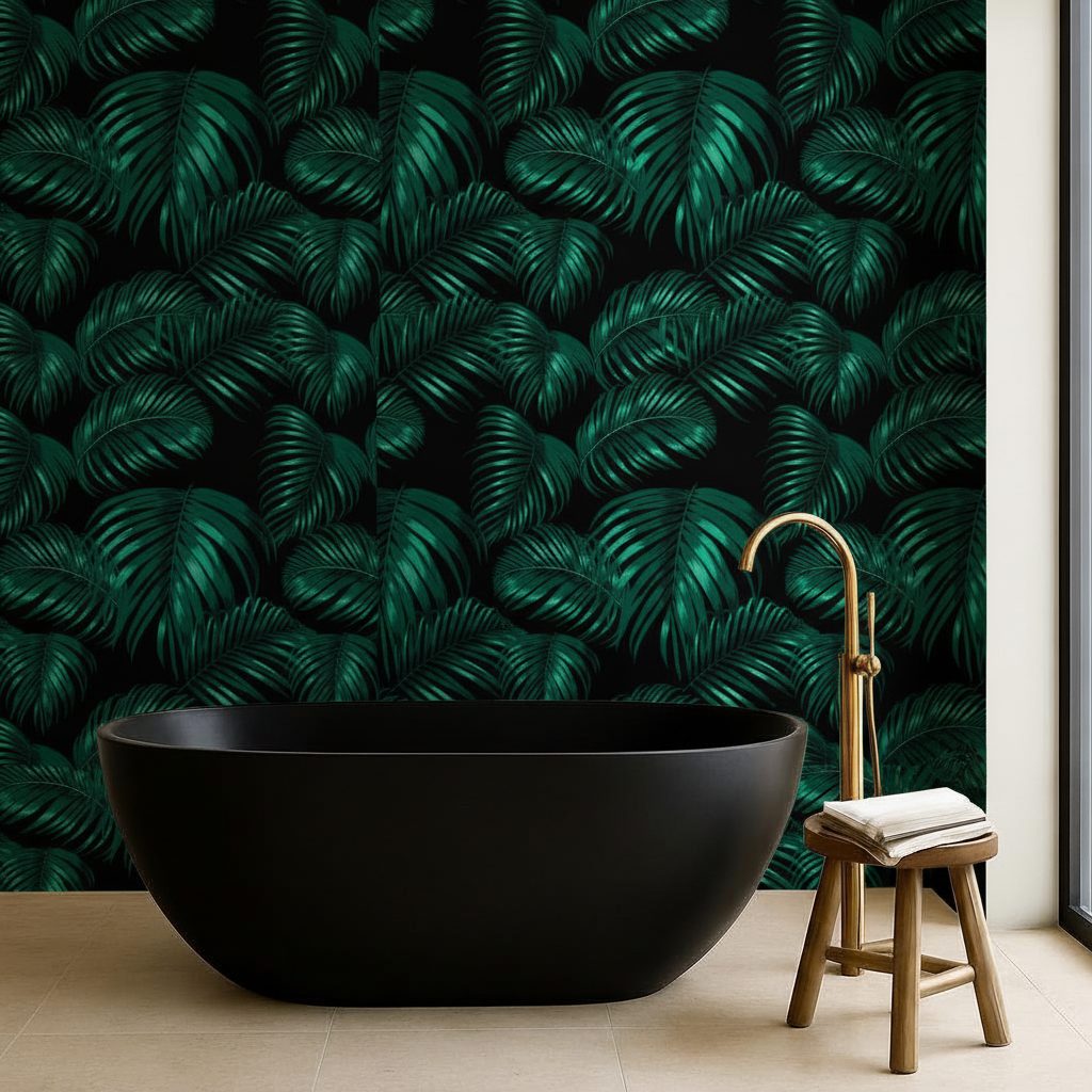 Foglie di Palma Tropicali in ambiente