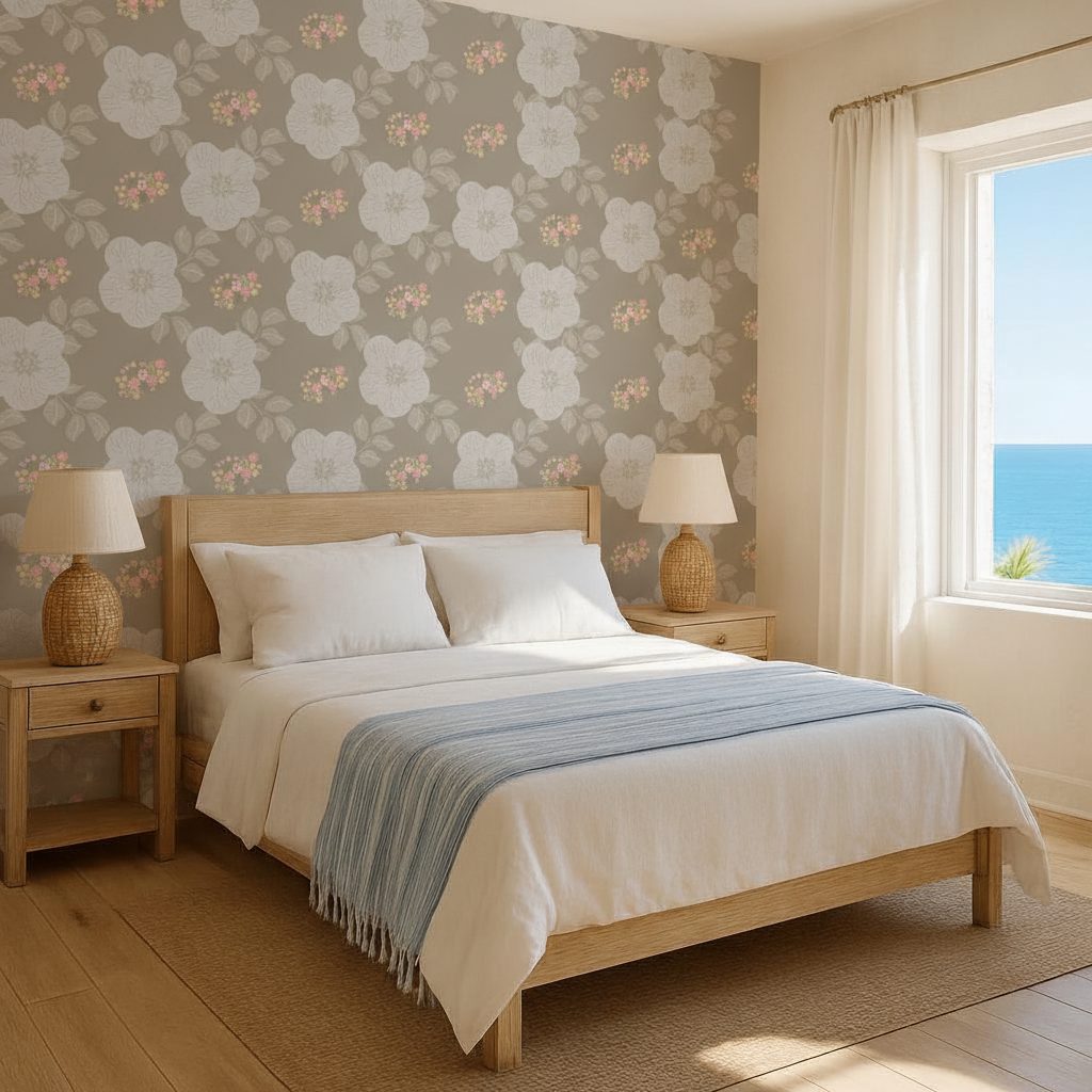 Fiori Ranuncolo Stile Vintage in ambiente