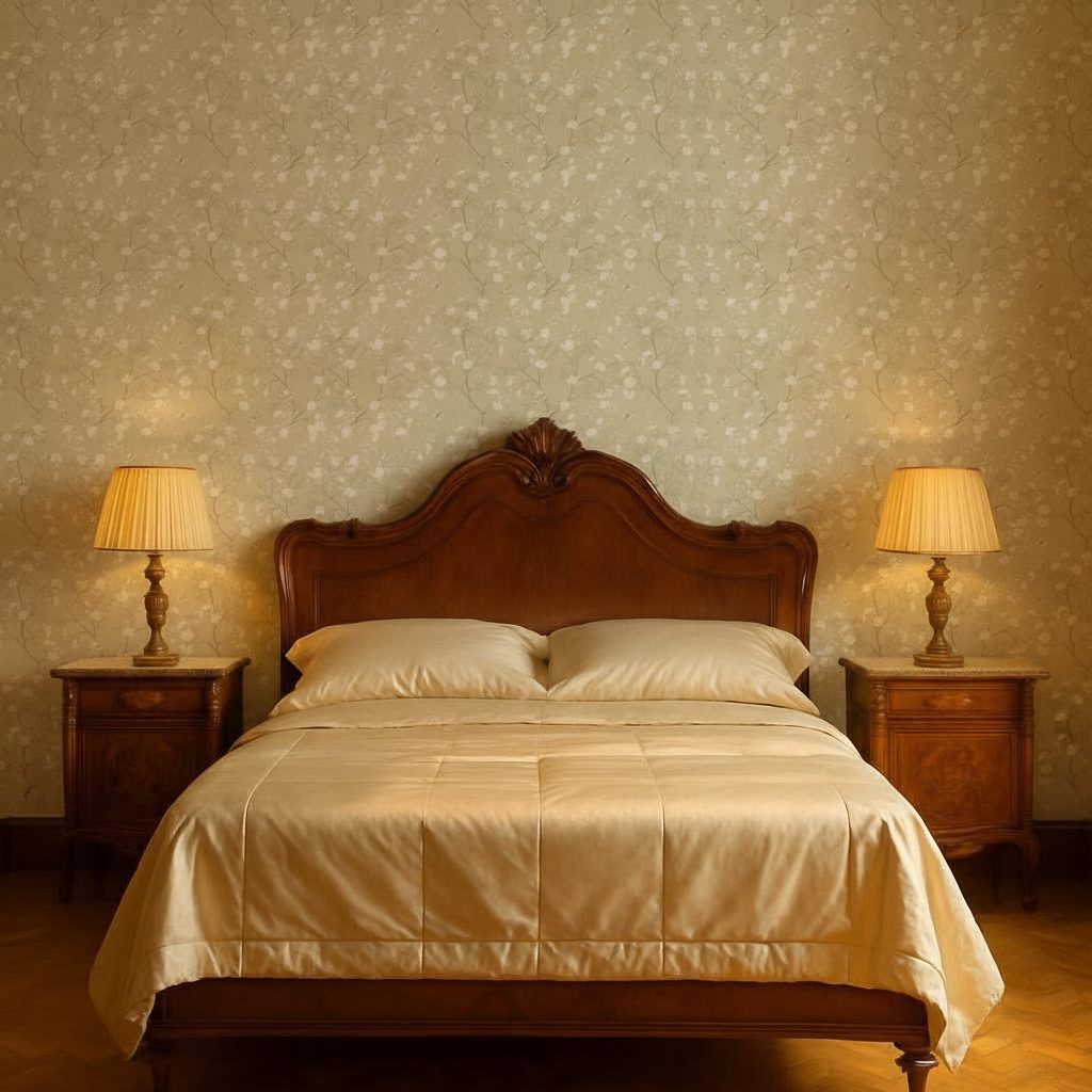 Alberi in Fiore Stile Chinoiserie in a room setting