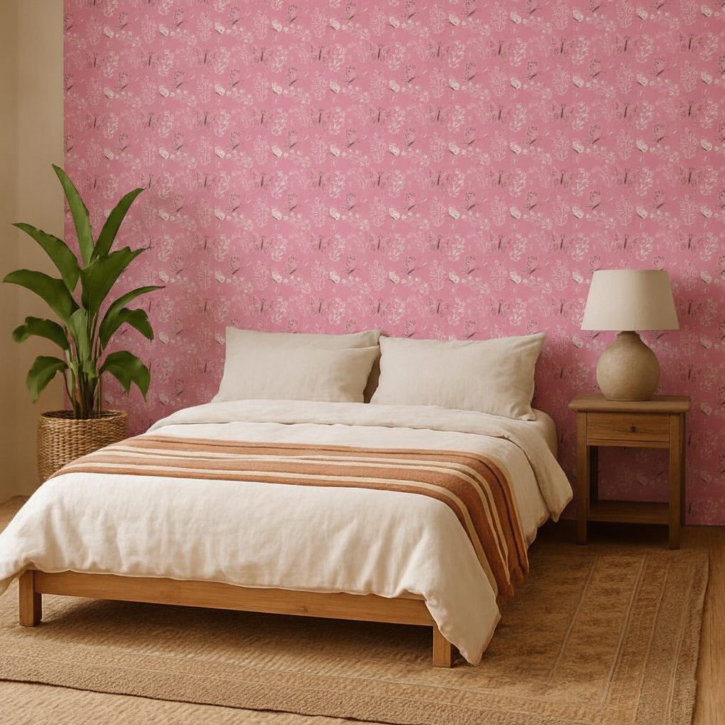 Giardino di Farfalle in a room setting