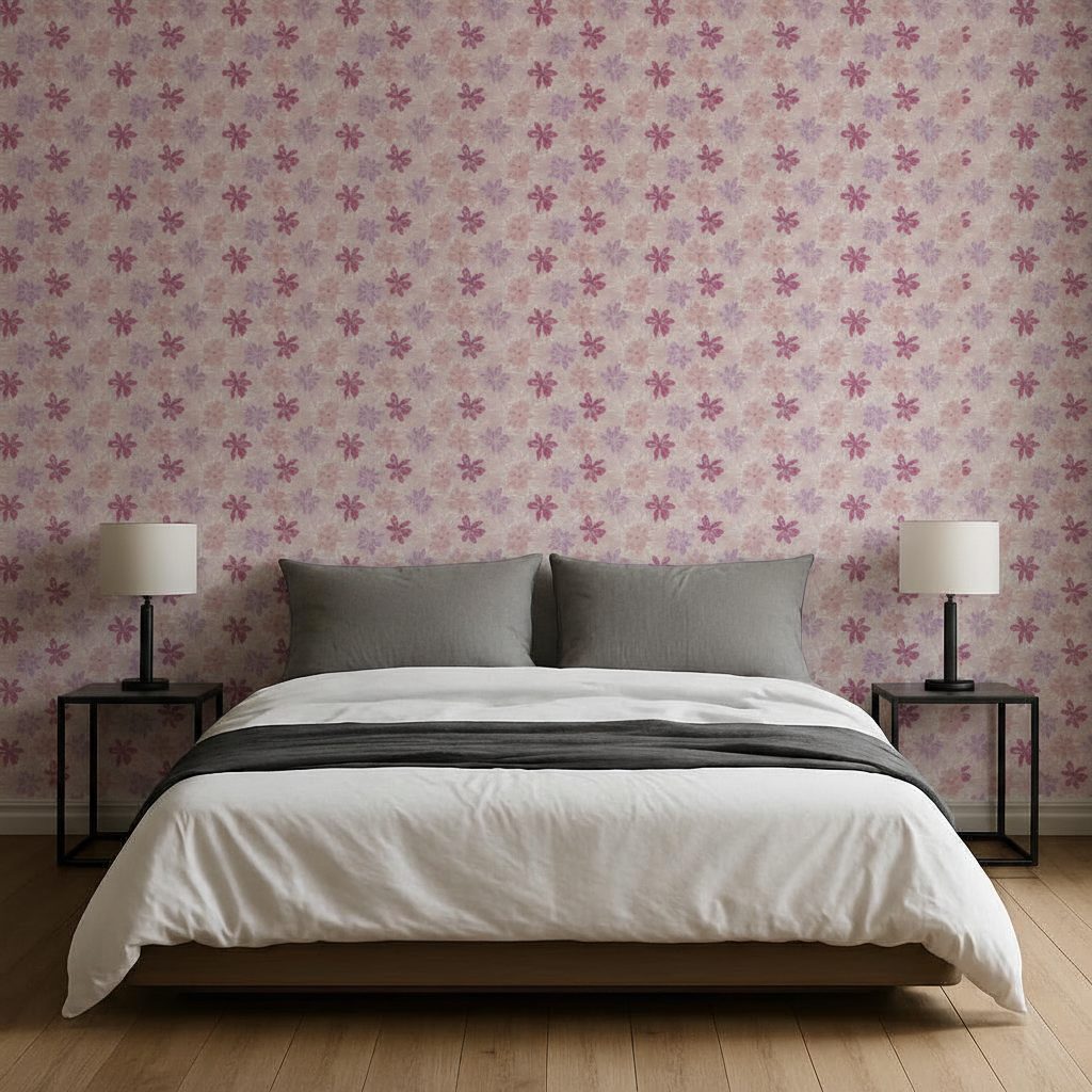 Fiori Disegnati a Mano in ambiente