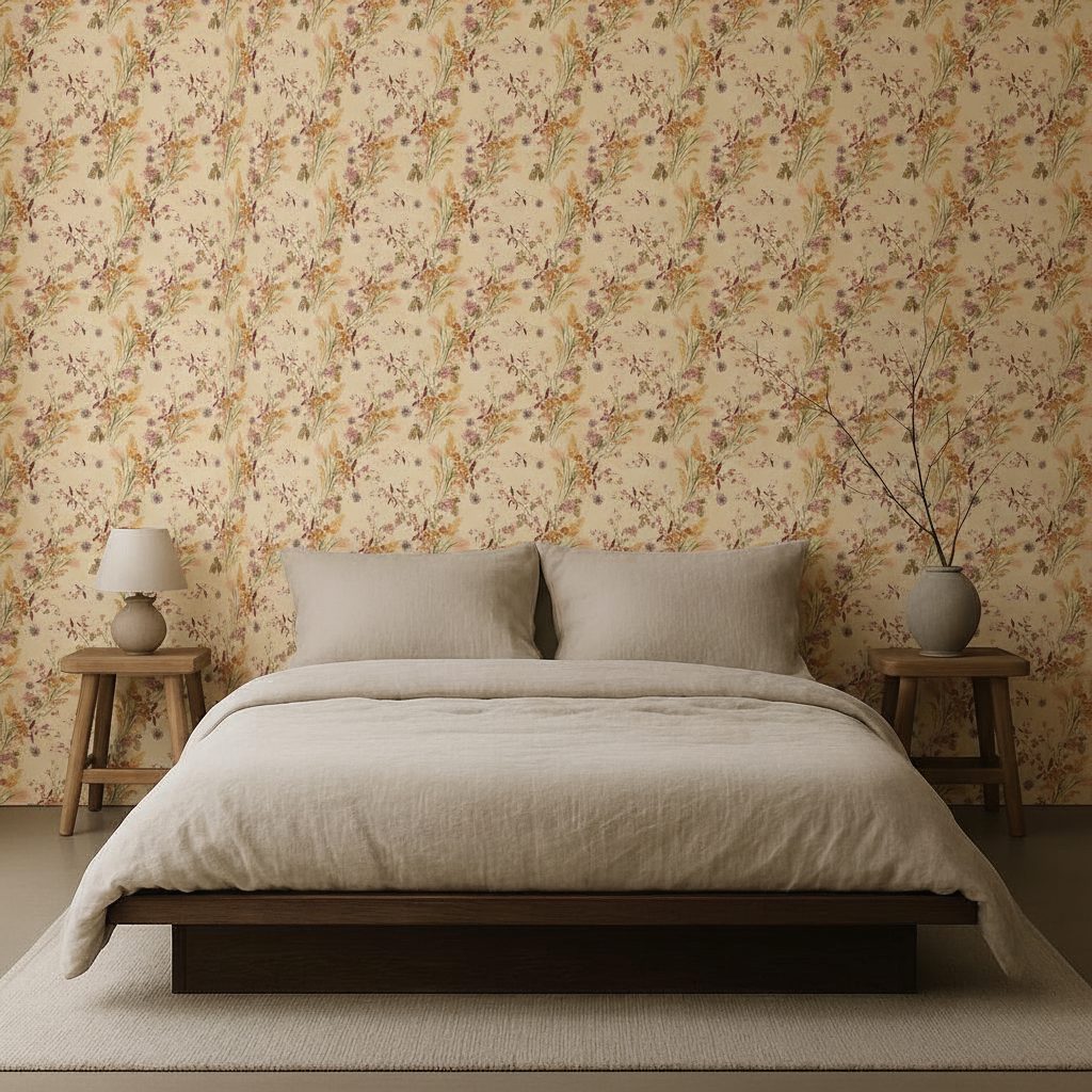 Erbe Selvatiche su Beige in a room setting