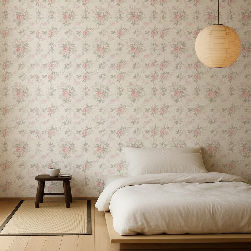 Rose Pastello Floreali in a room setting