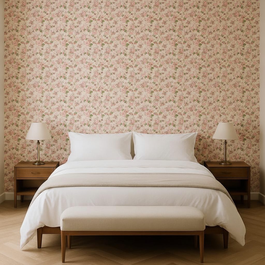 Rose e Farfalle Vintage in ambiente