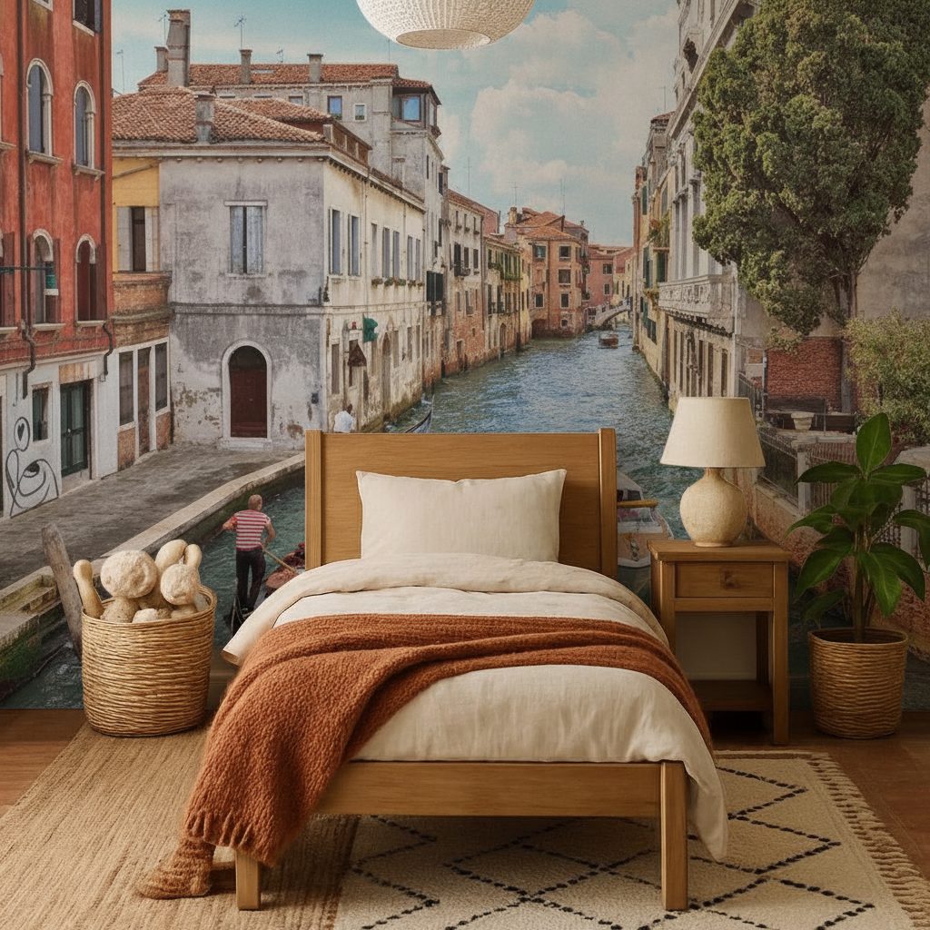 Gondole Canale Veneziano in ambiente