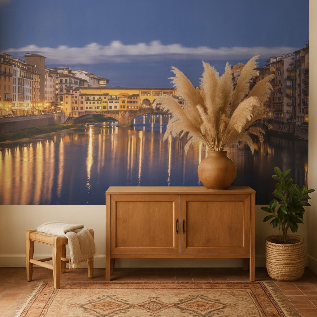 Ponte Vecchio Firenze Notturno in ambiente