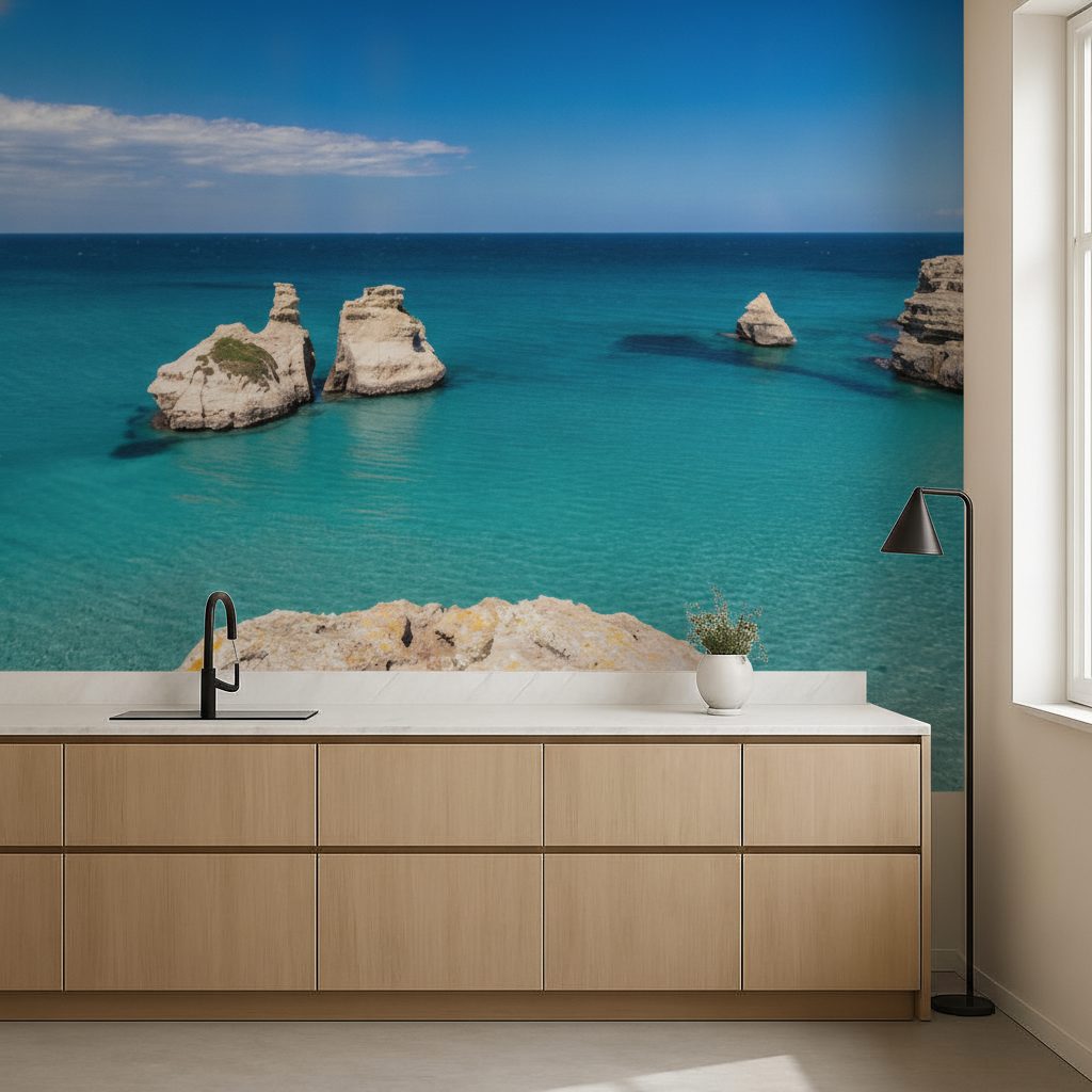 Baia Torre dell'orso Faraglioni in ambiente
