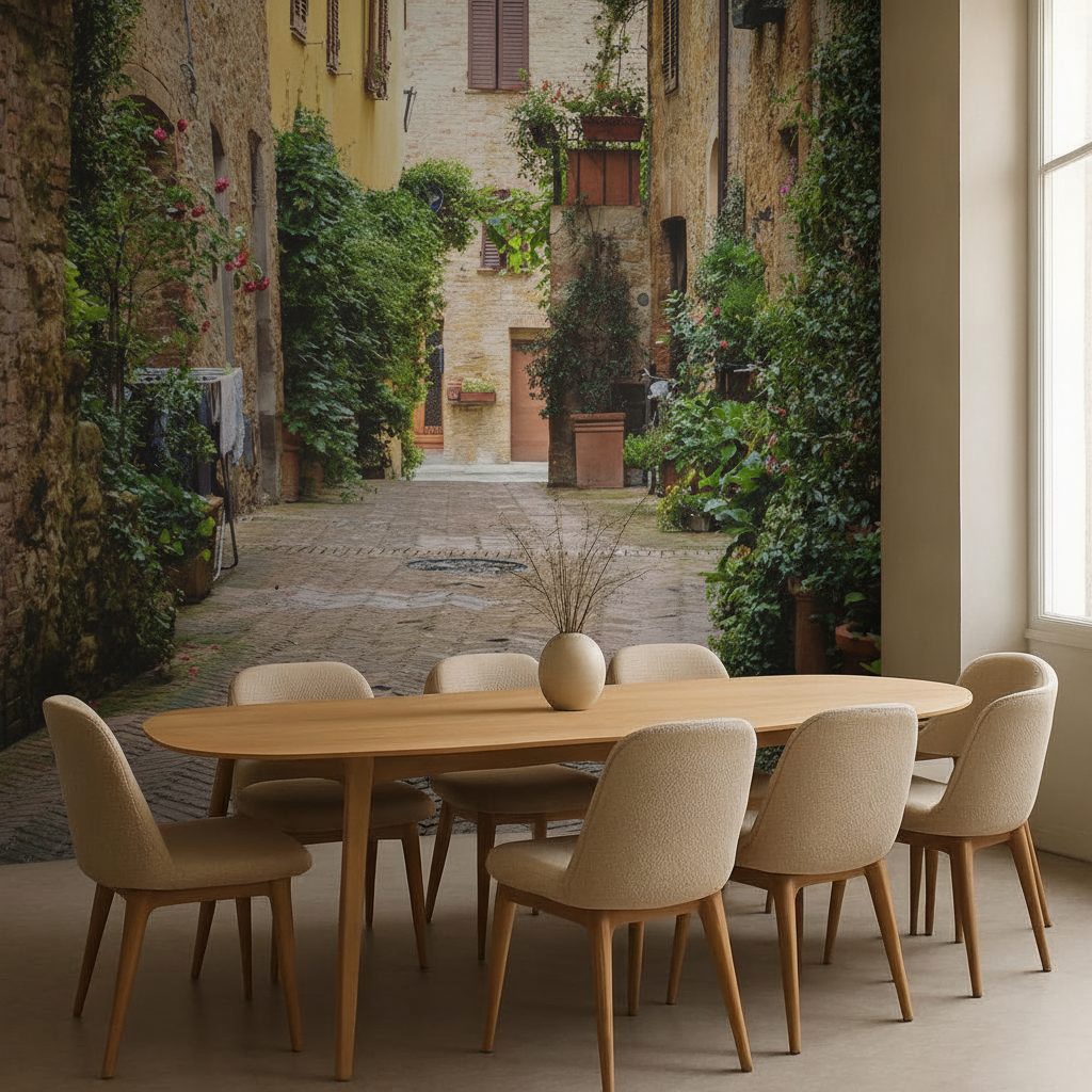 Vie Fiorite Pienza Toscana in a room setting