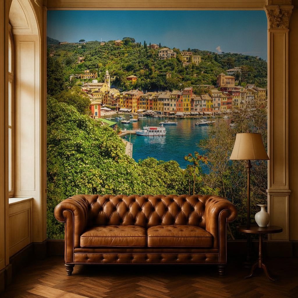 Case Colorate Portofino in ambiente