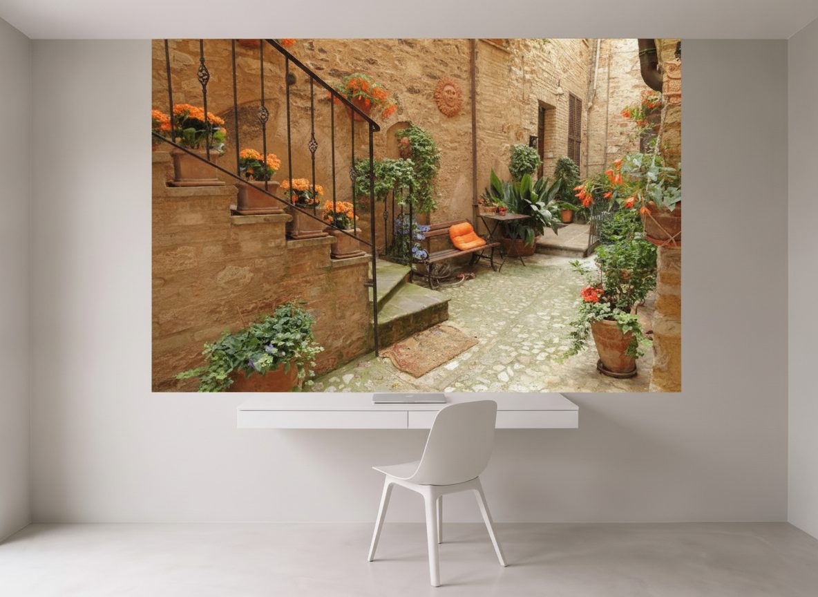 Patio Italiano Fiori Spello in ambiente