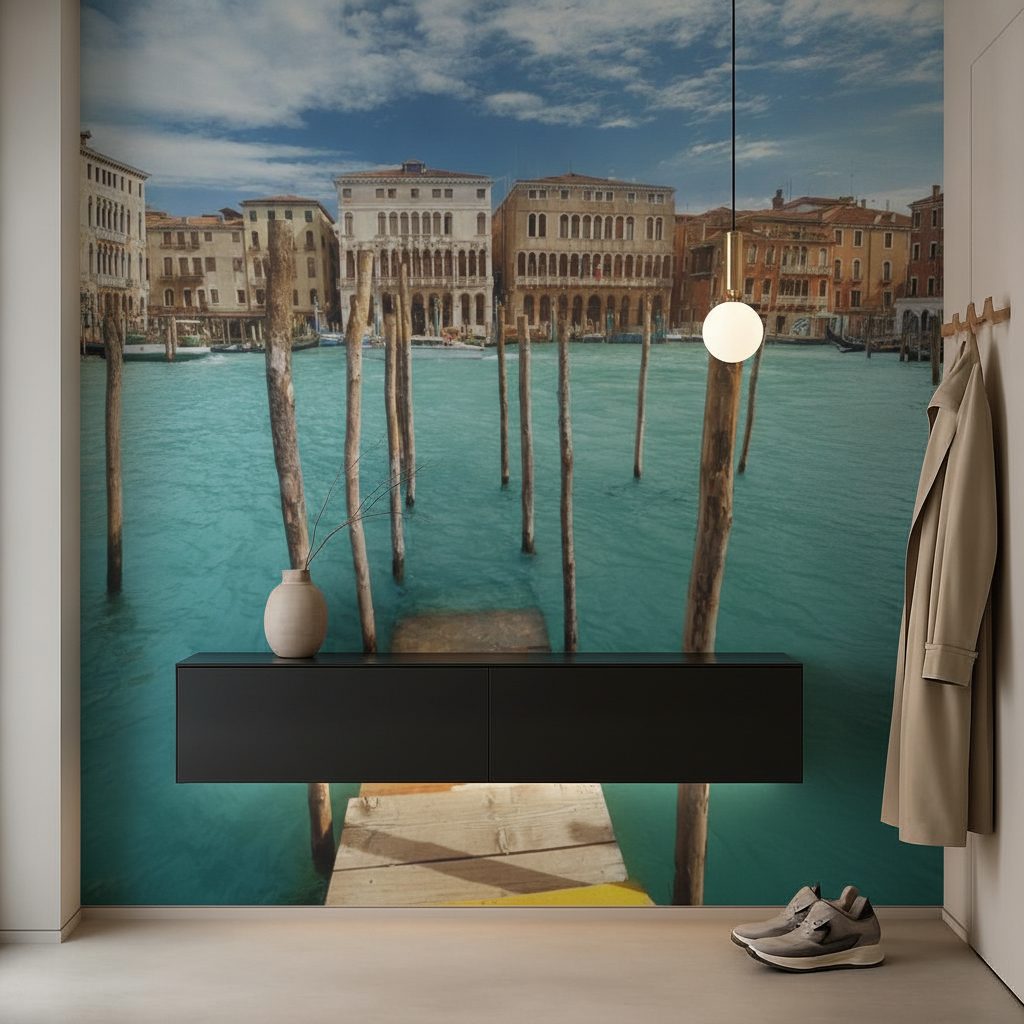 Canal Grande Venezia in a room setting