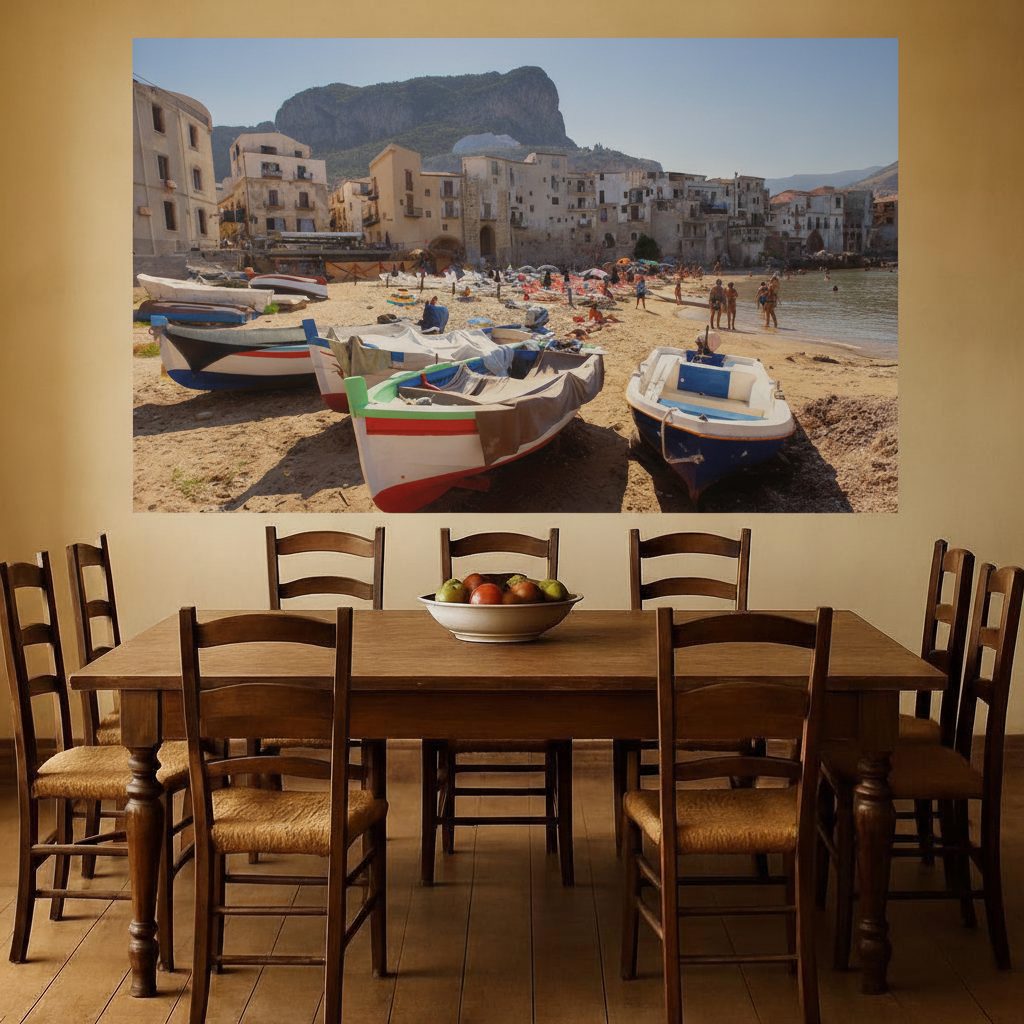 Cefalù Sicilia Costiera in ambiente