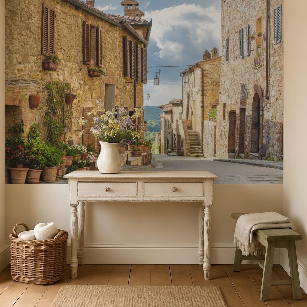 Strade Estive Borgo Toscano in ambiente