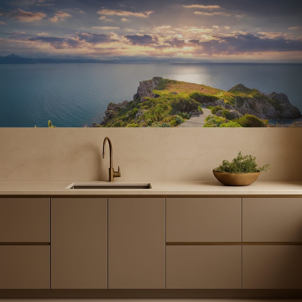Capo Milazzo Tramonto Primaverile in ambiente