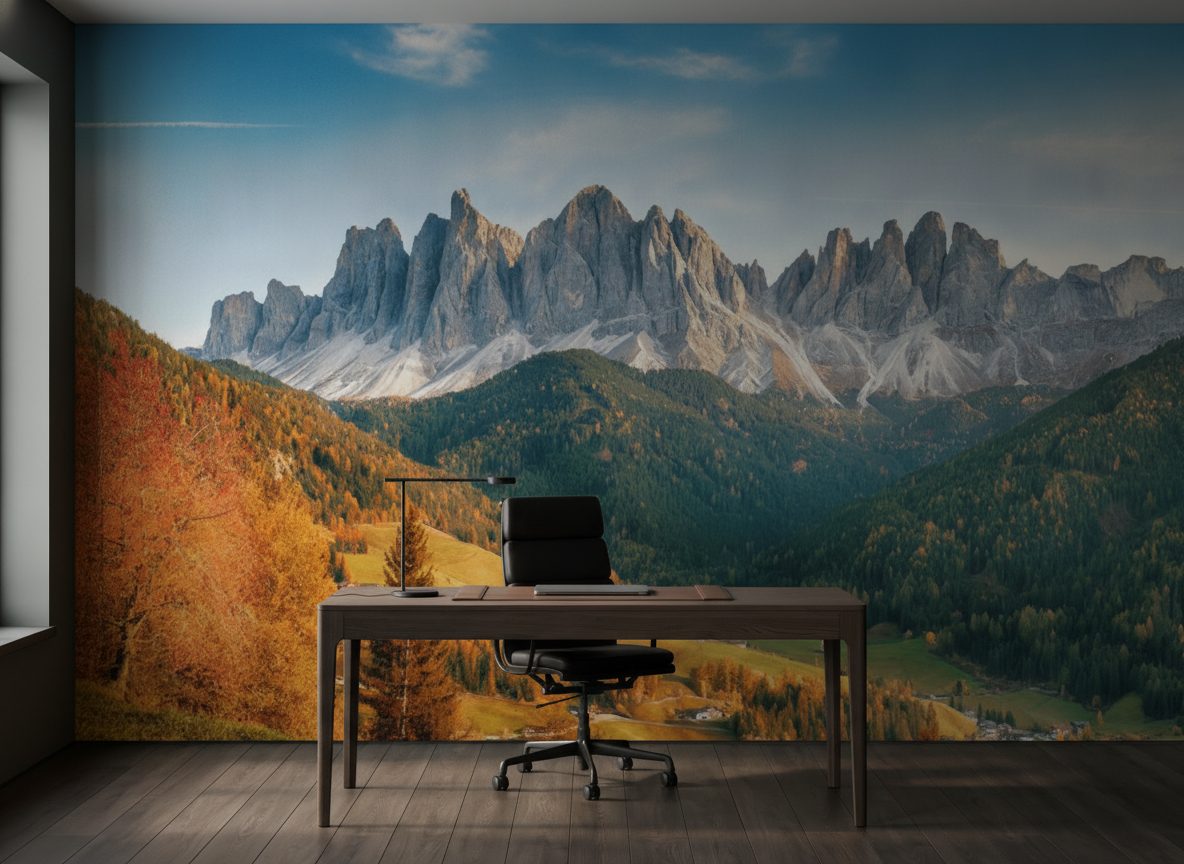 Dolomiti Italiane Santa Maddalena in ambiente