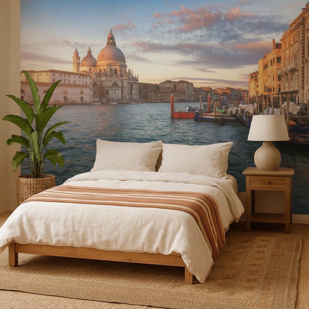 Santa Maria della Salute all'alba in ambiente