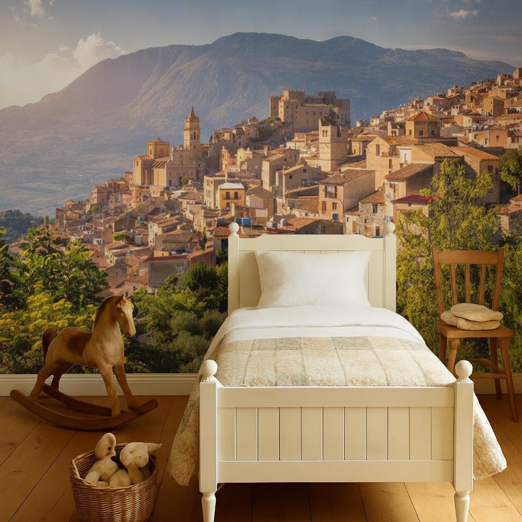 Caccamo Castello Normanno Montagne in a room setting