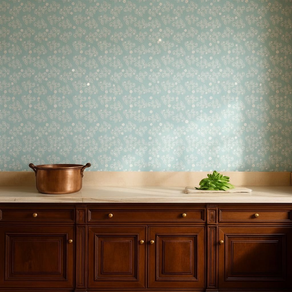Fiori e Foglie Delicati in ambiente