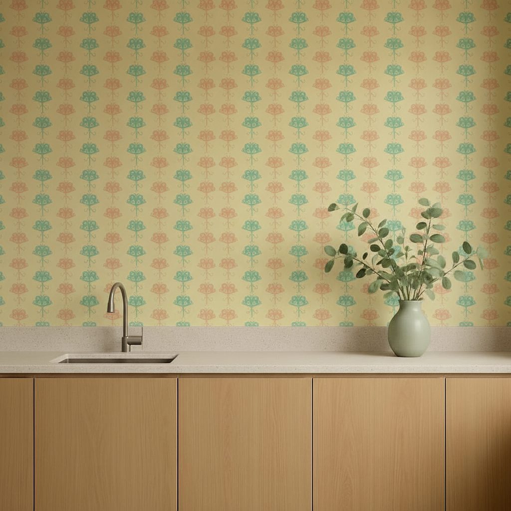 Forme Anni 60 Blu Rosa in ambiente