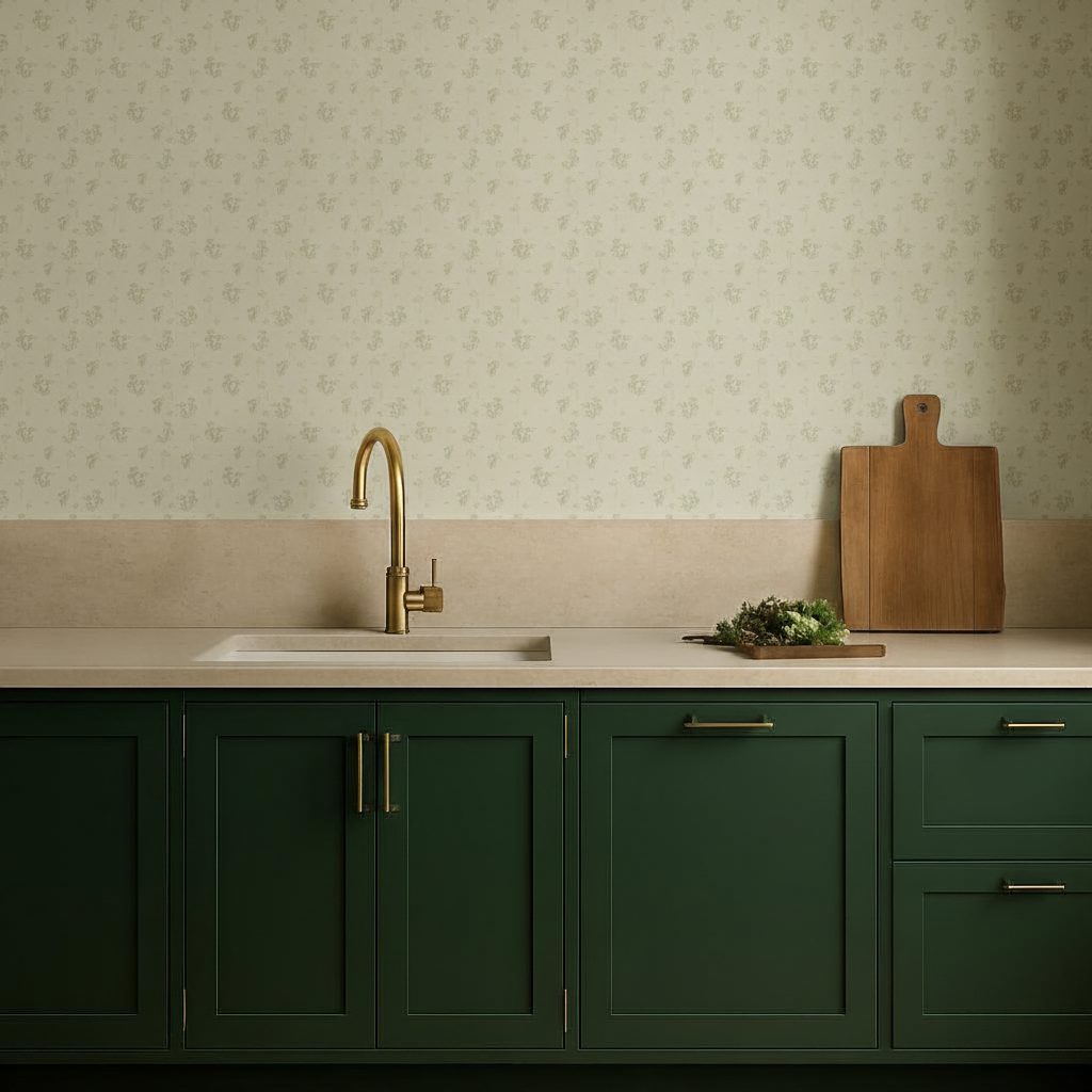 Pattern Floreale Disegnato a Mano in ambiente