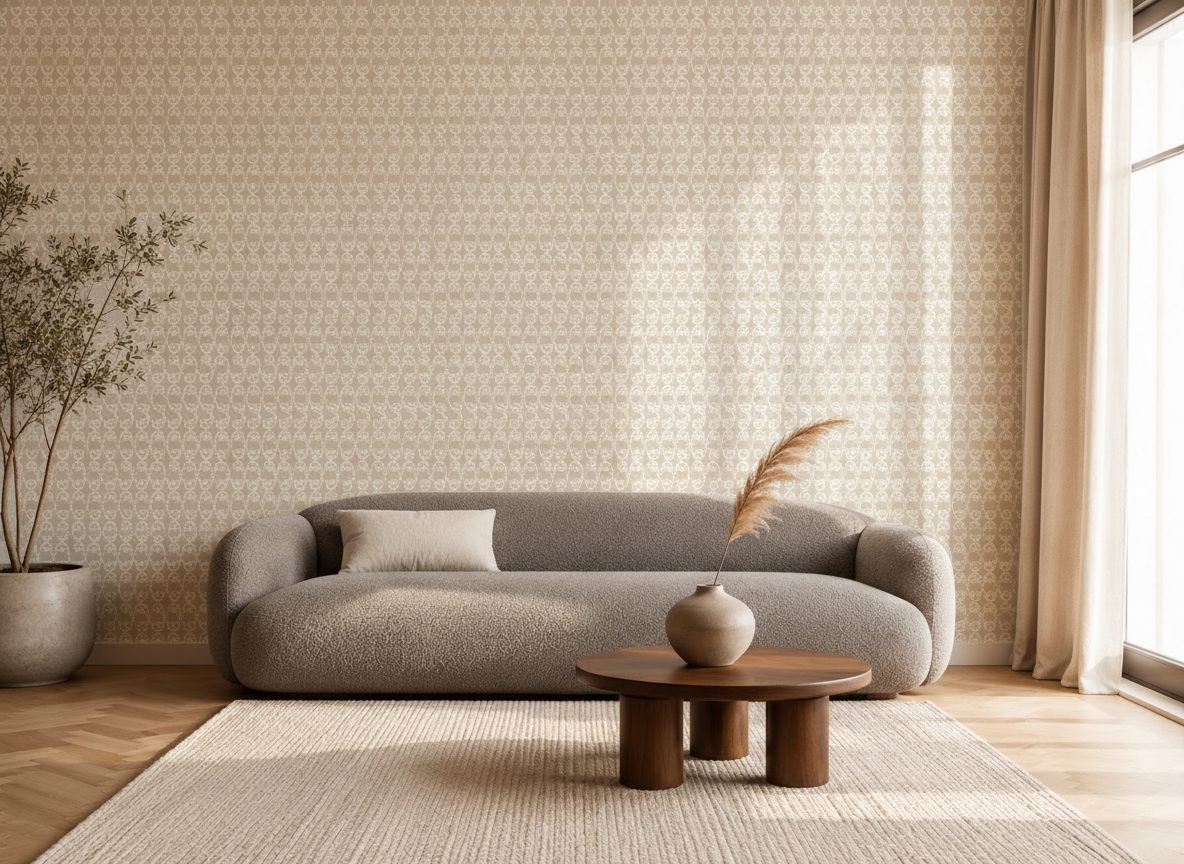 Pattern Floreale Vintage in a room setting