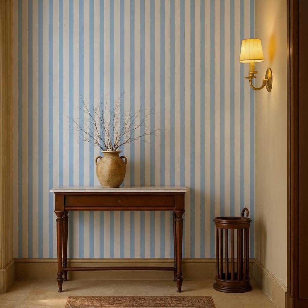 Fantasia a Strisce Blu in ambiente