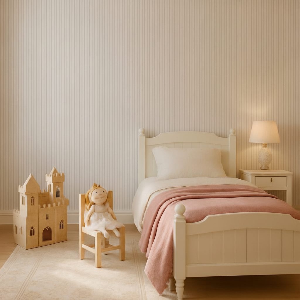 Strisce Grigie Pattern in ambiente